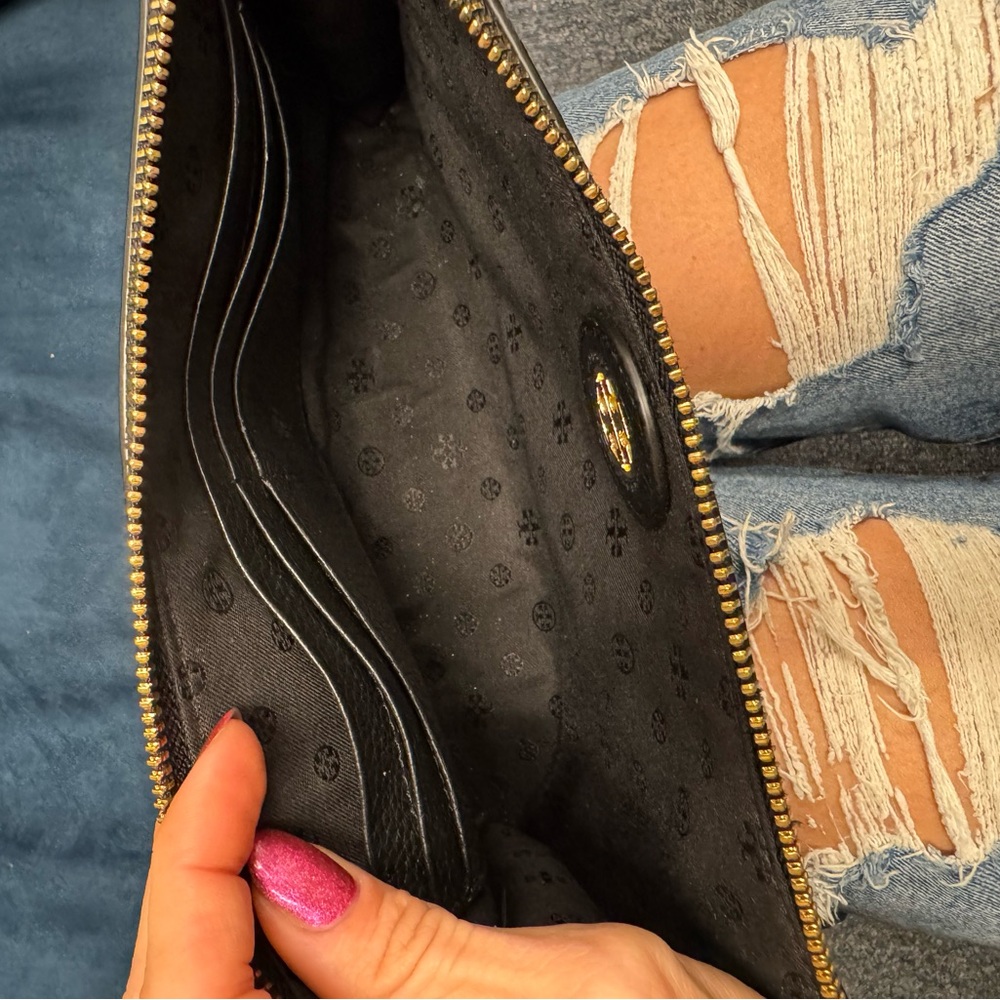Tory Burch Black Leather Crossbody - Picture 5 of 7
